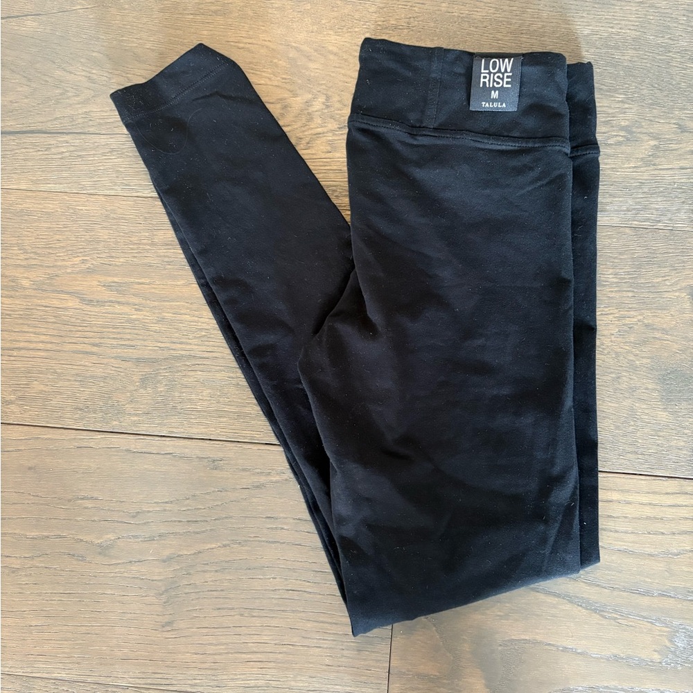 Talula Babaton black leggings sz medium NWT ret $98